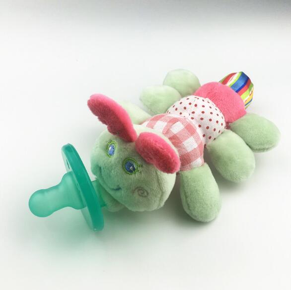 Pacifier with Stuffed Animal Toy Soother